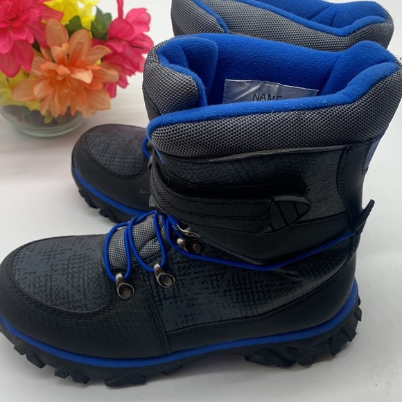 MSG Kids Blue Black Gray Winter Waterproof Menace Size 6 WB4540H - Picture 5 of 11